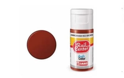 AMMO MIG Hobbyverf - MIG R0029 Rail Center - Red Brown - 15ml Verf flesje - 15 ml