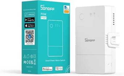 Slimme Power Meter Schakelaar voor Thuis met Overbelastingsbeveiliging en Energieverbruik Monitoring