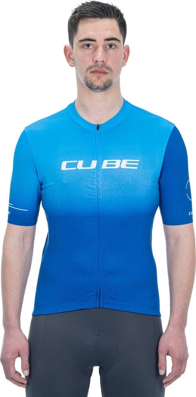 CUBE Fietsshirt BLACKLINE JERSEY RACE S/S BLUE M