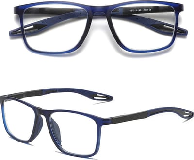 Ultralichte leesbril voor dames en heren - zonder blauw licht