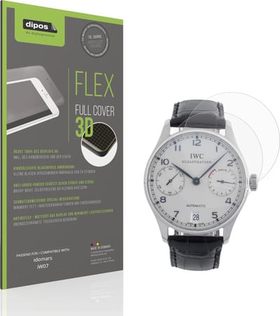 dipos FLEX – 2x Matte Screenprotector geschikt voor idomars iW07 | Volledige Schermbescherming | Case-Friendly