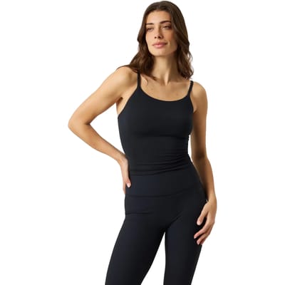 Bjorn Borg Studio Soft Cropped Tank Top Tops & T-shirts Dames - Shirt - Zwart - Maat L
