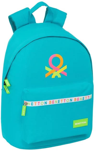 Safta Benetton 14.1´´ 15l 32x42x15 Cm Rugzak Blauw Kinderen
