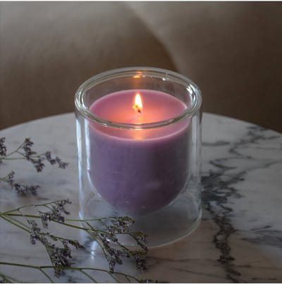 Scentchips® Lavendel Geurkaars Dubbelwandig - 496gr