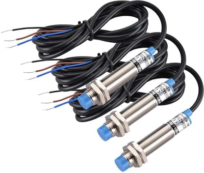 aladdien - Inductieve naderingsschakelaar - 4mm detector - Voedingsbeveiliging - normaal open - Robuuste sensor - Model HS-L...