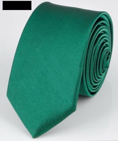 WiseGoods Luxe Heren Stropdas Satijn - Design Kleding - Accessoires - Cadeau - Feest Kledij Mannen - Voor Blouse / Smoking - Groen