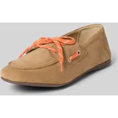 Veterschoenen van suède Model 'SIANA 2B'
