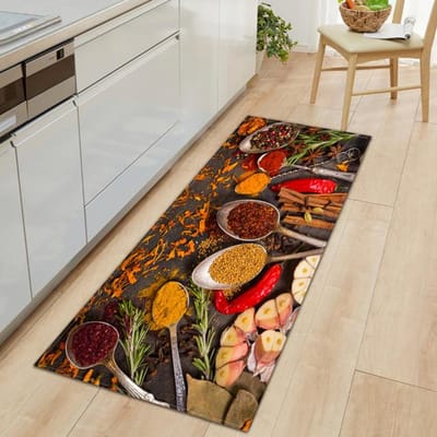 Moderne keukentapijt vloer antislip gang veranda tapijt entree deurmat woonkamer hoofdeinde deurmat keuken decor vloermat 40x60cm