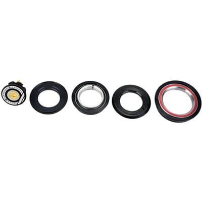 4456ST Mountainbike Racefiets Tapered Rechte Buis Voorvork Balhoofdstel 44mm 56mm CNC AL6061 T6 black