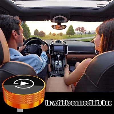 Draadloze Auto Adapter,Slimme Stekker Zender - Voertuig Adapter,voor Radio Transmissie Scherm Video Bellen Muziek in Auto's & Vrachtauto's