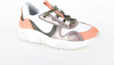 Twins - 322155 - Lage schoenenMeisjesKindersneakers - Kleur: Wit/beige - Maat: 31