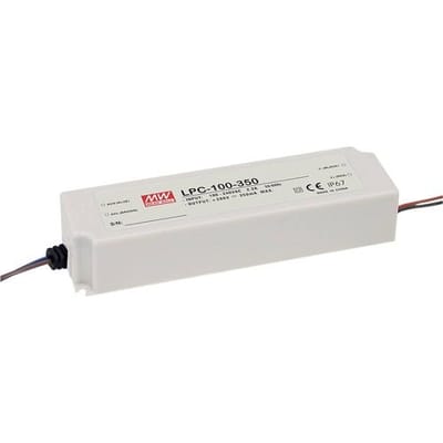 MEAN WELL LPC-100-2100 LED-driver Constante stroomsterkte 100 W 2.1 A 24 - 48 V/DC Niet dimbaar, Overbelastingsbescherming 1 stuk(s)