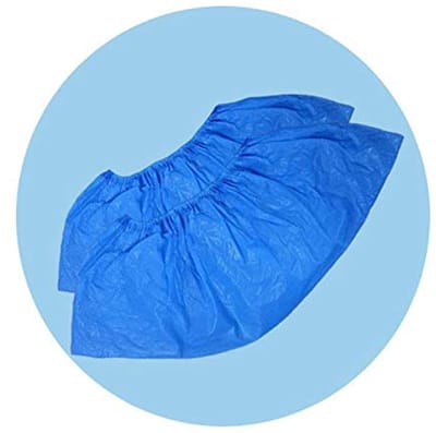Famanu – schoenovertrekken – blauw – waterdicht en antislip