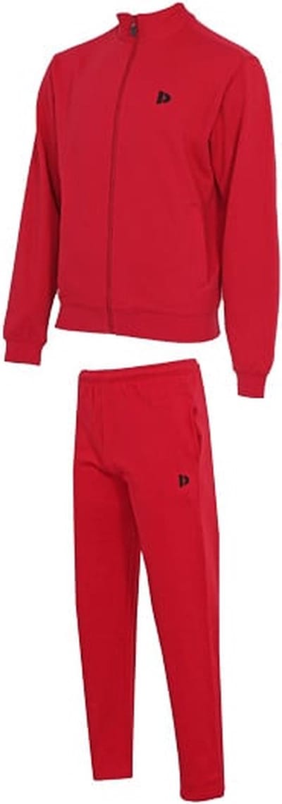 Donnay - Joggingsuit Charlie - Joggingpak - Heren - Berry-red (040)- maat 3XL