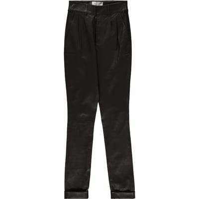 DNA Amsterdam Pera New Chocolate Maat: 32 | Leren broeken Outlet | Dames | Zwart