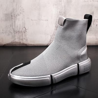 Stephoes Nieuwe Heren Mode Casual Enkelboots Lente Herfst Breisokken Schoenen Heren Luxe Designer Dikke Zool Jeugd Sneakers 39