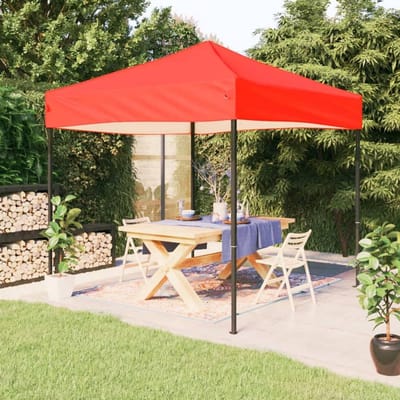 Vouwpaviljoen met Zijwanden - Opvouwbare Partytent voor Buitenactiviteiten - 2x2 m - Perfect voor Tuinfeesten, Camping en Events