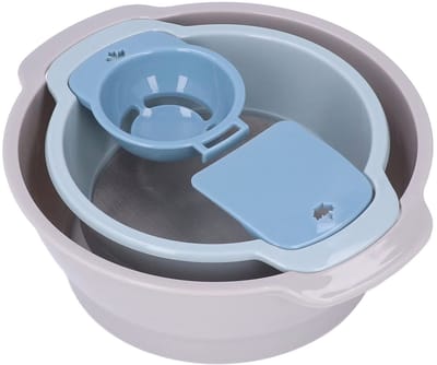 Dailygoody - Tyenaza Pollenzeef Set - 4 Delige Stapelbare Pollenstrainer voor de Keuken
