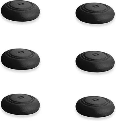 WiseGoods Premium Tumbgrip Cover Geschikt Voor Nintendo Switch - Game Accessoires - Beschermhoes Gaming Controller Knop - Zwart