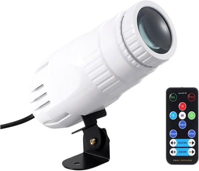 Mini RGBW LED Pinspot Effectverlichting met Afstandsbediening voor DJ, Disco, Bruiloften en Feesten