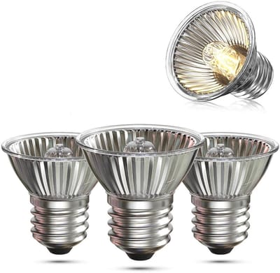 EXCITAT Warmtelamp - Verlichting Warmtelamp - Dimbaar - Geschikt voor Reptielen en Kleine Dieren - 4 stuks