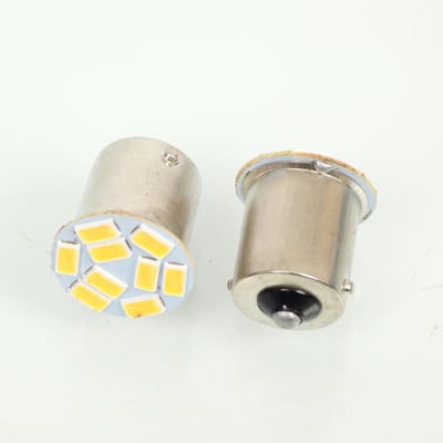 Ampoule LED Sifam pour Auto 12V 10W BA15s orange Neuf