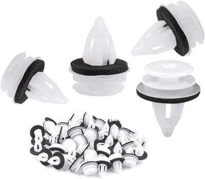 100 Stuks Universele Autoclips en Klinknagels voor Snelle Bevestiging