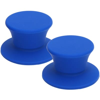 1 Paire Adaptateurs de Moyeux NAB Ouvreur de Bande Bobine à Bobine Adaptateur de Moyeux NAB Axe Optique 14 Pouces bleu