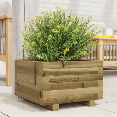vidaXL - Plantenbak - 40x40x26,5 - cm - geïmpregneerd - grenenhout