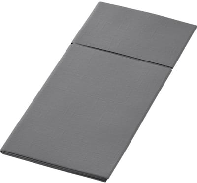 Duniletto® bestekzakjes 40 x 48 cm Granite Grey 4 x 46 stuks