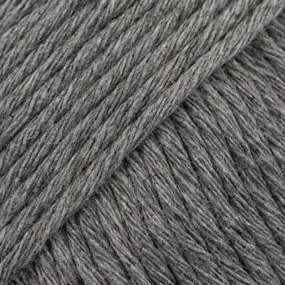 DROPS Cotton Light Uni Colour - 30 donkergrijs - Katoen/Polyester Garen