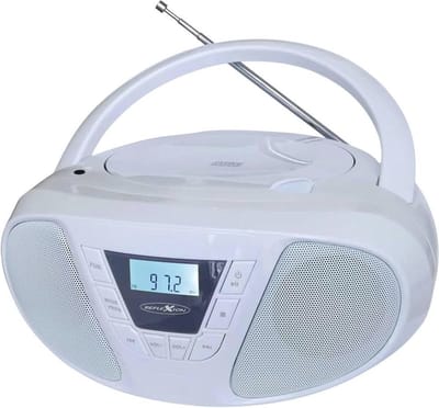 CD Speler met FM-radio en AUX-aansluiting - Draagbare Boombox voor Kinderen