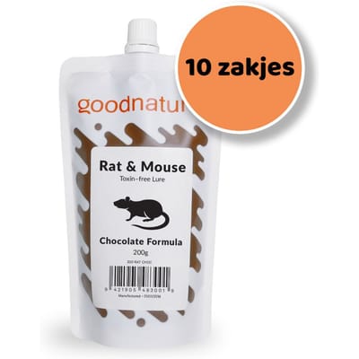 Goodnature lokstof choco 200g. 10 stuks