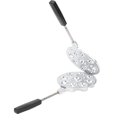 Walnoot Koekenpan Aluminiumlegering Gemakkelijk te Gebruiken Veelzijdig Walnootvormige Koekenpan voor Thuis