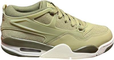 Jordan - Air 4 RM - Sneakers - Dames - Olijfgroen - Maat 38