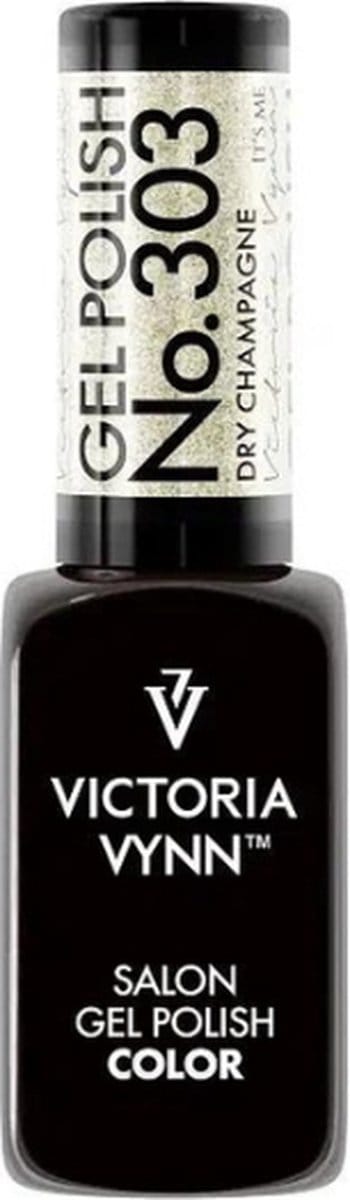 Gellak Victoria Vynn™ Gel Nagellak - Salon Gel Polish Color 303 - 8 ml. - Dry Champagne