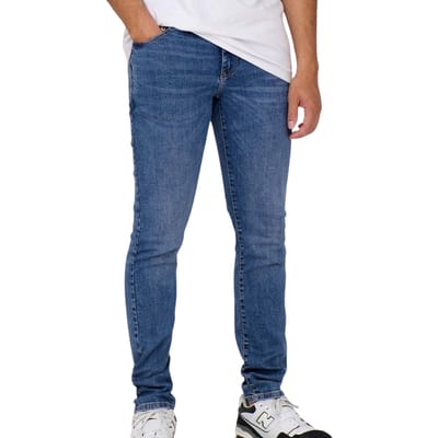 ONLY & SONS ONSLOOM SLIM M. BLUE 6756 DNM JEANS NOOS Heren Jeans - Maat W34 X L32