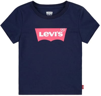 Levi´s ® Kids Batwing T-shirt Met Korte Mouwen Blauw 14 Years Jongens,Meisjes