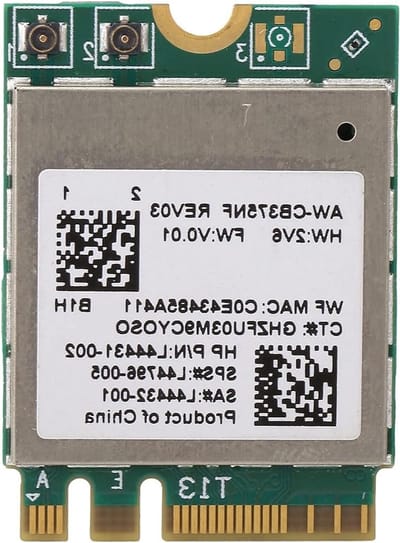 Dual-band Wifi module met Bluetooth 5.0, M.2 NGFF draadloze netwerkkaart, ondersteunt 802.11a/b/g/n/ac voor optimale verbindingen op PC en laptop