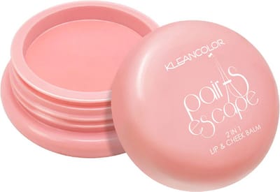 Kleancolor - Pair-Is Escape 2 in 1 Lip & Cheek Balm - 01 Florentine - Roze - Lippenbalsem - Blush - Macaron - 8 g