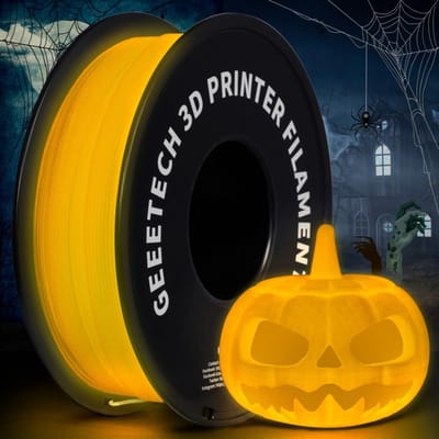Geeetech - Luminous PLA Yellow (1.75mm - 1kg)
