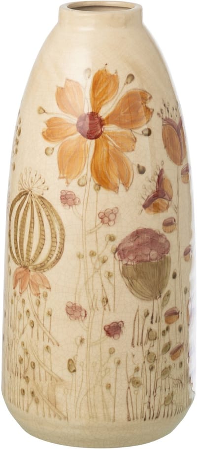 J-Line vaas Vintage - steengoed - mix - large