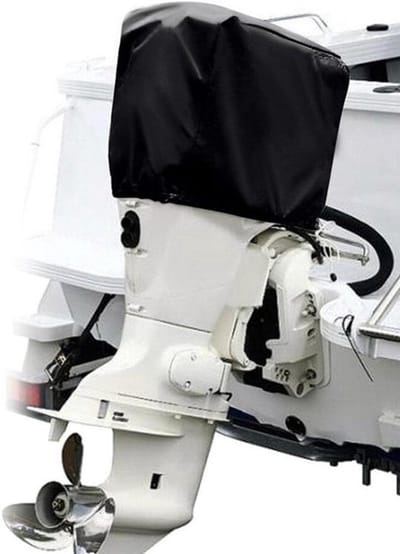 Bootmotorhoes - Motorkap - Winterligplaats - Waterdicht Oxford - 30-60 pk - Zwart