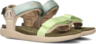 Woden Cirkeline Sandalen - Meisjes - Groen - Maat 29