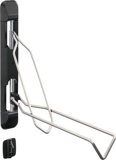 Fietsvering Systeem - Medium Demper - Comfortabel Fietsen - Antislip Rubber - 65x10x10cm - Zwart