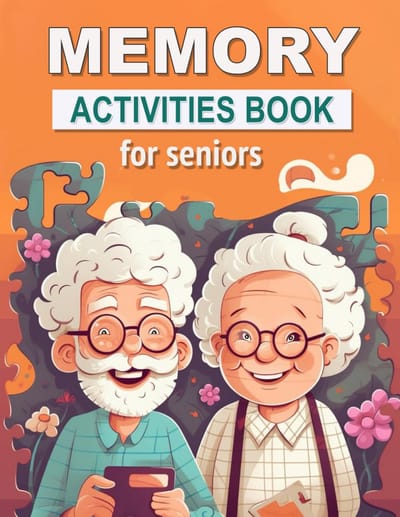 Geheugentraining Puzzelboek voor Ouderen in Groot Lettertype
