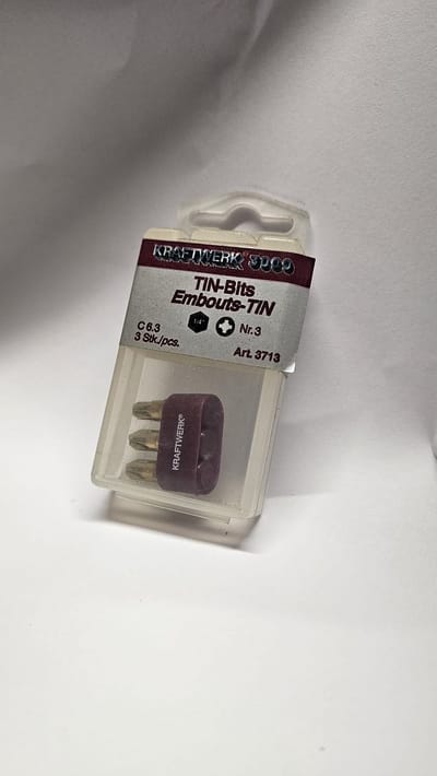 KRAFTwerk Tin-bits Embouts-Tin 3pcs