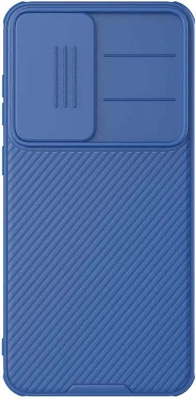 Nillkin Geschikt voor Samsung Galaxy S25 Plus - CamShield - Back Cover Hoesje Camera Slider Back Cover Blauw
