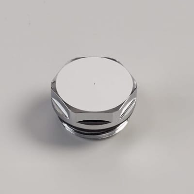 Zehnder blind plug, chrome-plated 974058