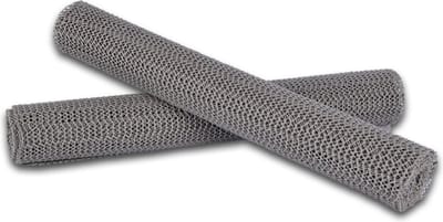 Set van 2 Grijze Antislip Ladematten | Synthetisch Rubber | Ideaal voor Keuken, Kantoor en DIY |100cm x 30cm
